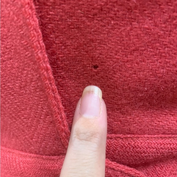 Vintage 40’s coral wool cropped western wear long sleeved jacket size M - Picture 4 of 14